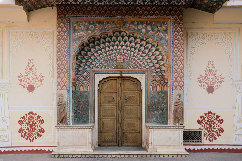 Jaipur,,Rajasthan,,India,-,Dec,6,,2018:,The,Lotus,Gate